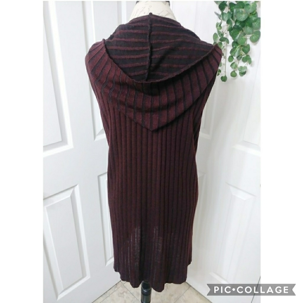 Avenue Hooded Tunic Sweater Vest